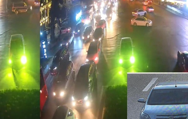 Bakıda avtomobili bilərəkdən nömrəsiz idarə edən sürücü həbs edilib