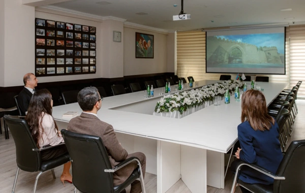 Leyla Əliyeva Bakı Beynəlxalq Multikulturalizm Mərkəzində olub