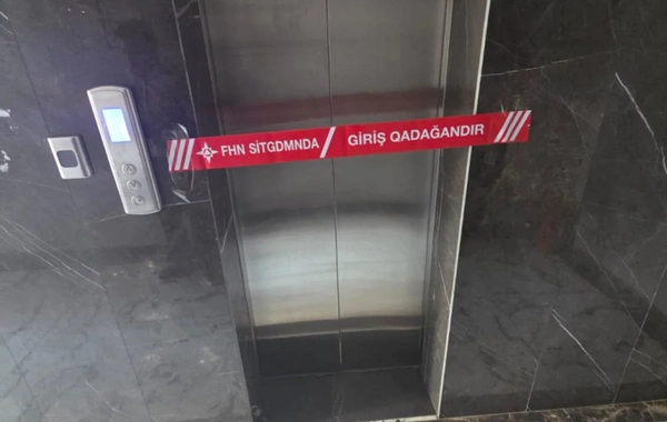 Bakıda bu yaşayış binasının liftləri dayandırıldı