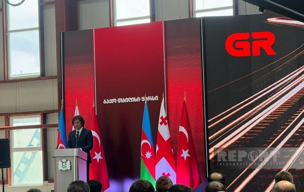 BTQ dəmir yolu xəttinin modernləşdirilmədən sonra rəsmi açılışı keçirilib