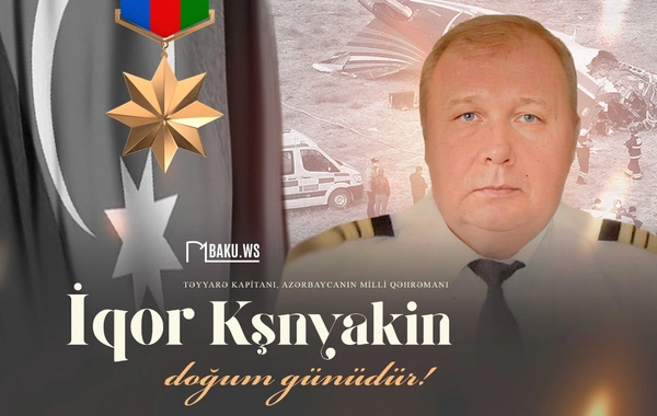 Milli Qəhrəman İqor Kşnyakinin doğum günüdür