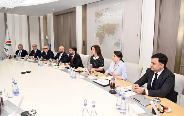 SOCAR, "TotalEnergies" və XRG rəhbərləri arasında görüş keçirilib