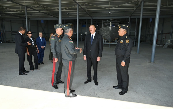 Prezident İlham Əliyev Hərbi Dəniz Qüvvələrində olub