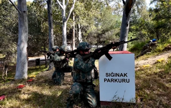 Hərbçilərimizin Türkiyədə iştirak etdiyi çoxmillətli birgə təlimdən GÖRÜNTÜLƏRİ
