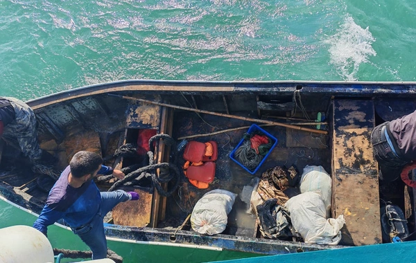 Xəzər dənizində xilasetmə işləri həyata keçirilib