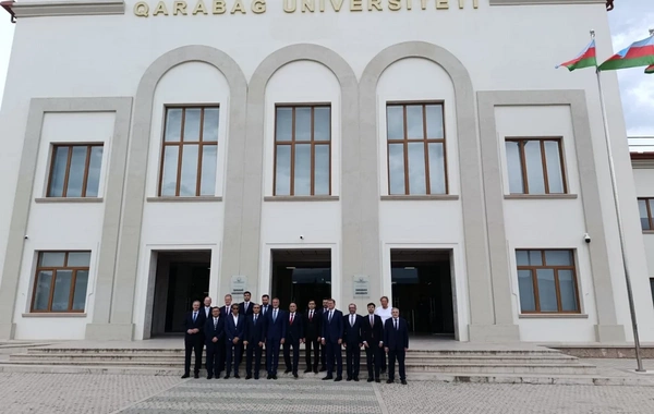 Rixard Raşi Xankəndidə quruculuq işləri ilə tanış olub