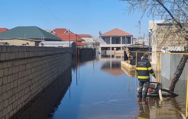 İntensiv yağışlarla əlaqədar fəsadların aradan qaldırılması və suçəkmə işləri davam etdirilir