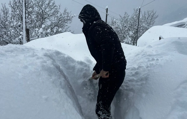 Azərbaycanın bu bölgəsinə 150 sm QAR YAĞIB
