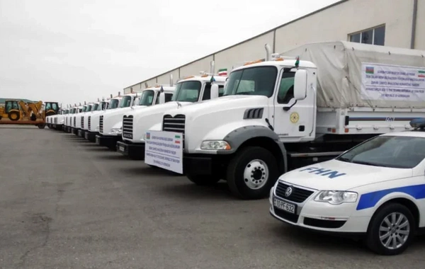 Prezidentin tapşırığı ilə İrana humanitar yardım yola salınıb