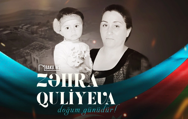 Erməni terrorunun qurbanı olan Zəhra Quliyevanın doğum günüdür