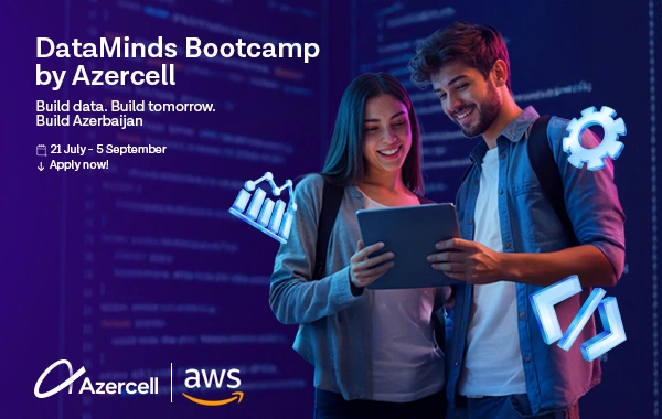 Azercell gənclər üçün "DataMinds" bootcamp layihəsinə start verir