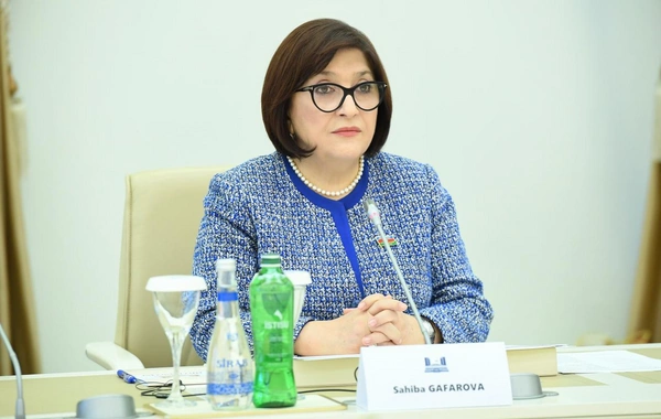Sahibə Qafarova Slovakiya Milli Şurasının sədri ilə görüşüb