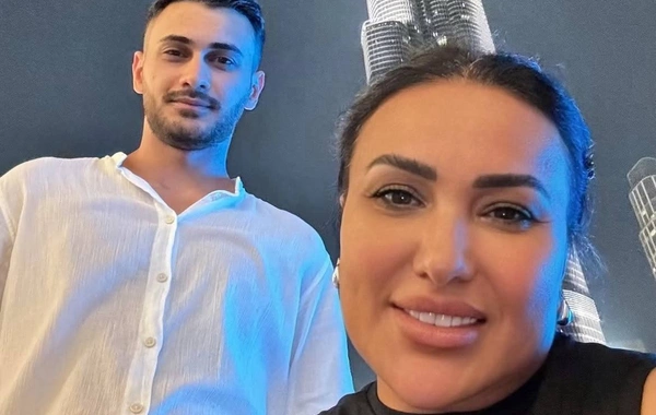 Vüsalə oğlunun 25 yaşını Dubayda qeyd etdi