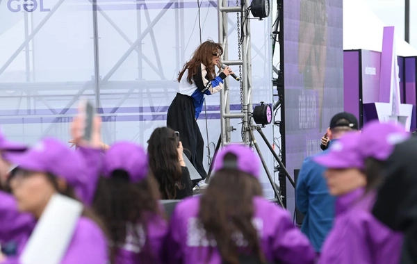 "Bakı Marafonu 2026"nın start və finişində konsert olub