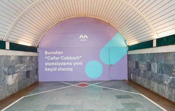 Bakı metrosu xətlərin ayrılması üçün 200 metrlik tunelin inşasına hazırlaşır