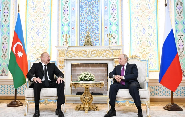 В Душанбе состоялась встреча Ильхама Алиева с Владимиром Путиным в формате один на один