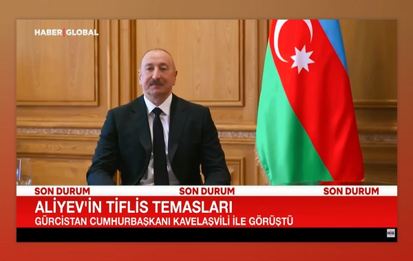 Haber Global: İlham Əliyev Tbilisidə vacib mesajlar verdi - Cənubi Qafqaz sülh və əməkdaşlıq mərkəzinə çevrilir - VİDEO