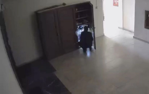 Bakıda oğurluq hadisəsi kameralara düşdü - ANBAAN VİDEO