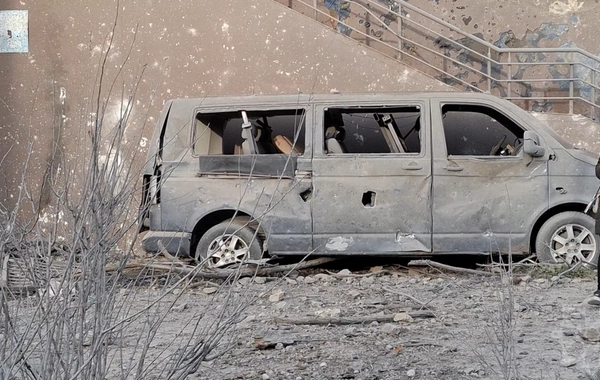 Kiyevə raket hücumu zamanı Azərbaycanın Ukraynadakı səfirliyinə ciddi ziyan dəyib