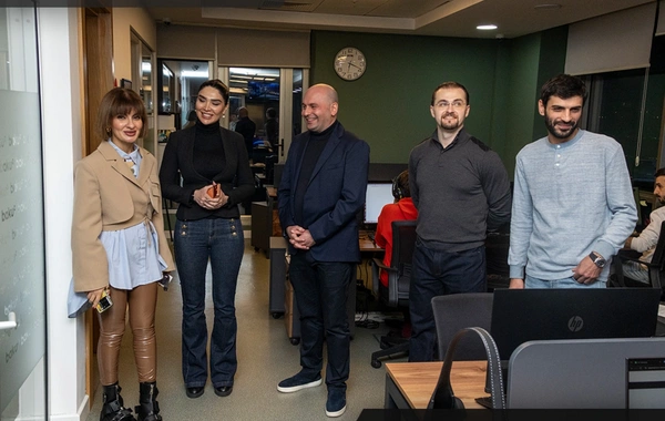 Gürcüstanın Host TV telekanalının rəhbərliyi Baku TV-nin iş prosesi ilə tanış olub