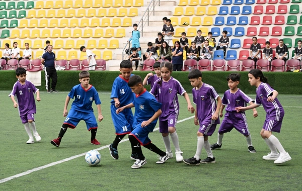 Leyla Əliyevanın təşəbbüsü ilə uşaq evlərinin komandaları arasında növbəti minifutbol turniri təşkil olunub Leyla Əliyevanın təşəbbüsü ilə uşaq evlərinin komandaları arasında növbəti minifutbol turniri təşkil olunub