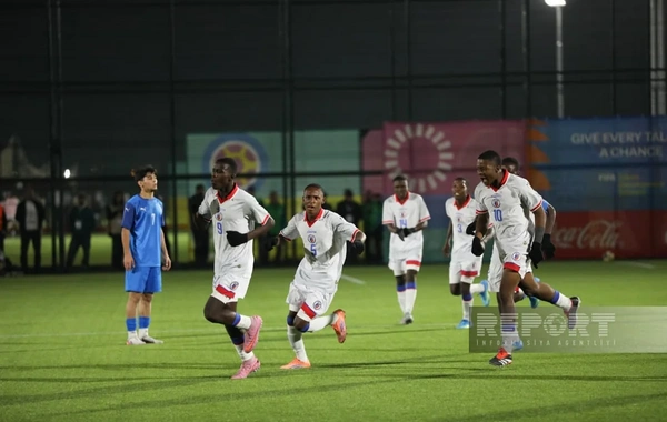 U-15 dünya çempionatı: Azərbaycan millisi Haiti yığmasına məğlub olub