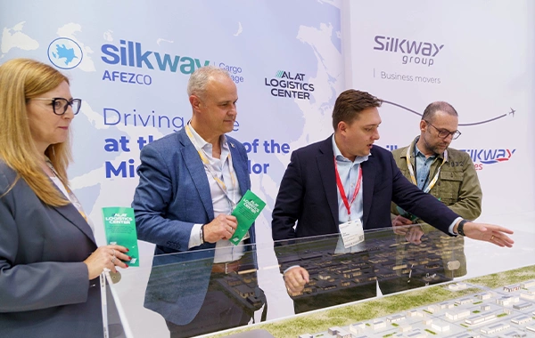 Silk Way Group Air Cargo Europe 2025 sərgisində SW AFEZCO və Alat Logistics Center brendlərini təqdim etdi