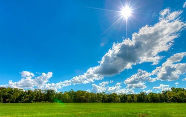 Sabah 14 dərəcə isti olacaq - HAVA PROQNOZU