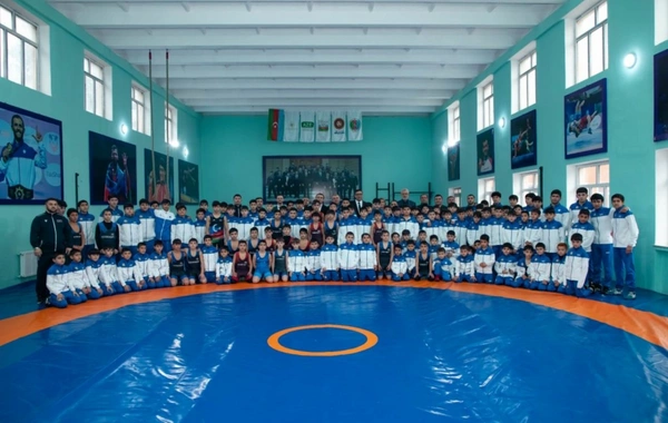 Göyçayda 4 güləş zalı istifadəyə verilib