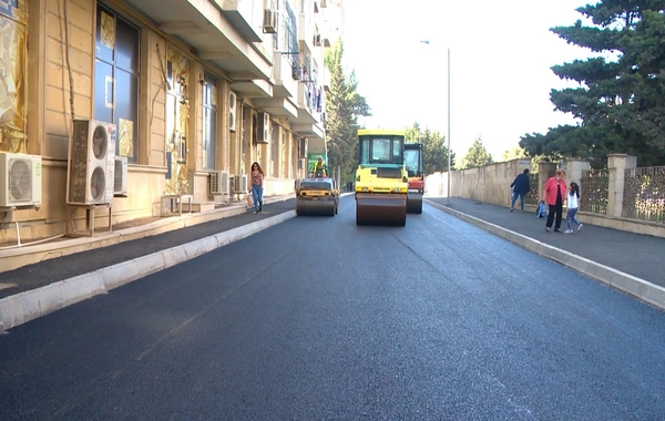 Daha bir rayonda küçə və prospektlər TƏMİR OLUNACAQ