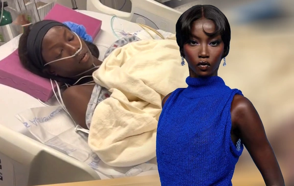 28 yaşlı modelin xəstəxanadan görüntüləri yayıldı