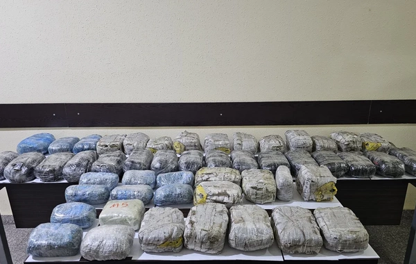 İrandan Azərbaycana 84 kiloqramdan çox narkotikin keçirilməsinin qarşısı alınıb