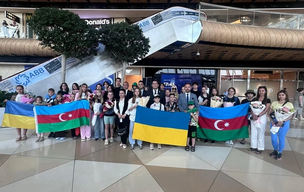 Daha bir qrup ukraynalı uşaq bu gün Azərbaycana gətiriləcək
