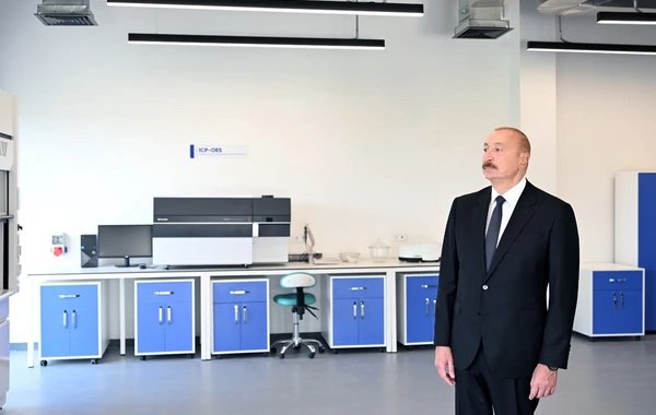 İlham Əliyev "SABAH.city" innovasiya şəhərciyinin birinci mərhələsinin açılışında iştirak edib