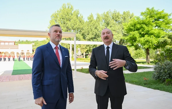 İlham Əliyev: Şadam ki, Azərbaycan-Slovakiya əlaqələrinin inkişafı uğurla gedir