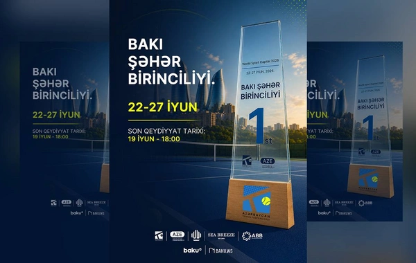 Bakıda gənc tennisçilər arasında şəhər birinciliyi keçiriləcək - Qeydiyyat başladı