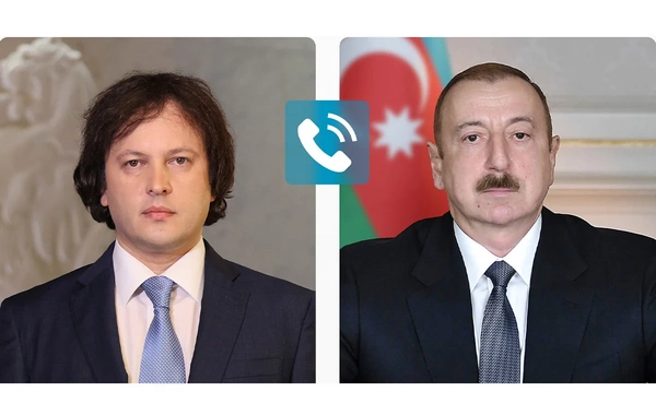 Gürcüstanın Baş naziri Prezident İlham Əliyevə zəng edib