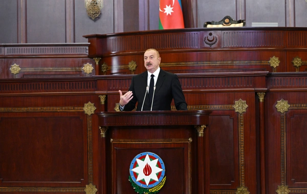 İlham Əliyevin yeddinci çağırış Milli Məclisin ilk iclasında çıxışının TAM MƏTNİ