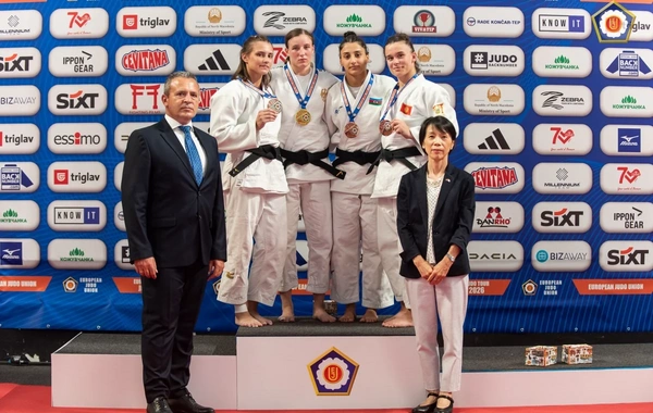 Azərbaycan cüdoçusu Avropa Kubokunda bürünc medal qazanıb