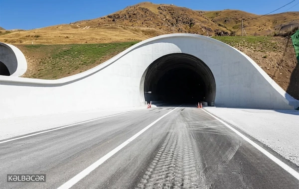 Qafqazın ən böyük tunelindən GÖRÜNTÜLƏR