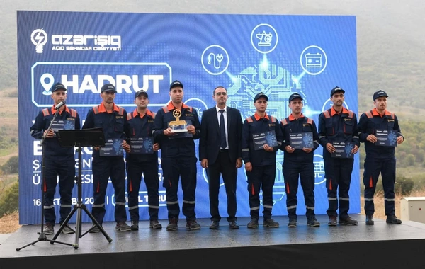 Hadrutda Azərbaycanın ən yaxşı energetikləri müəyyənləşdi