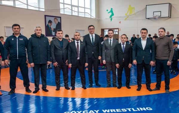 Göyçayda 4 güləş zalı istifadəyə verilib