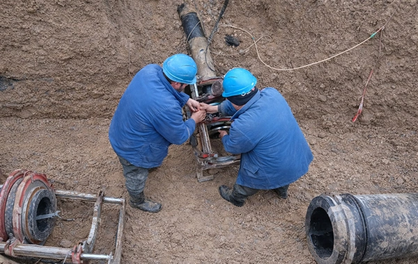 Zabrat qəsəbəsindəki su xəttində qəza aradan qaldırıldı