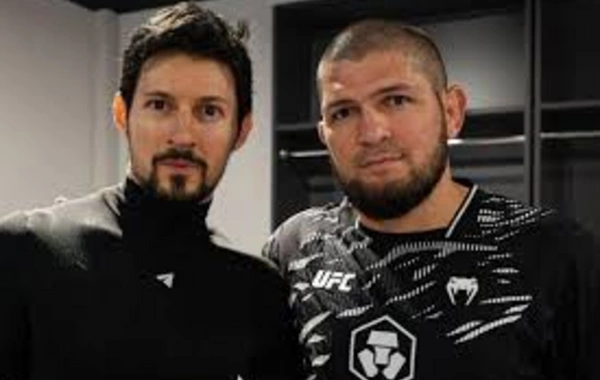 Павел Дуров встретился и сфотографировался с Хабибом Нурмагомедовым