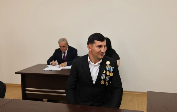 Kəmaləddin Heydərov Qaxda vətəndaşları qəbul edib