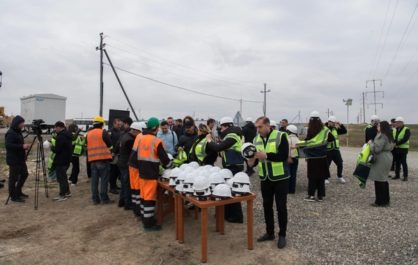 Tullantı sutəmizləyici qurğunun tikinti ərazisinə mediatur təşkil olunub