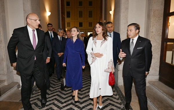 Mehriban Əliyeva Azərbaycanın Müqəddəs Taxt-Tacdakı səfirliyinin inzibati ofisinin açılışında iştirak edib