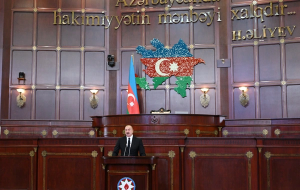 İlham Əliyevin yeddinci çağırış Milli Məclisin ilk iclasında çıxışının TAM MƏTNİ