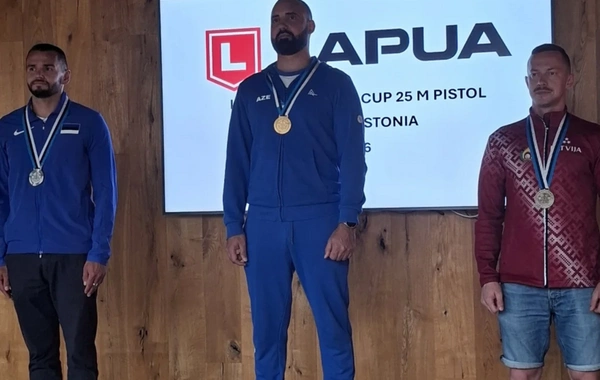 Azərbaycan atıcısı Avropa Kubokunda qızıl medal qazandı