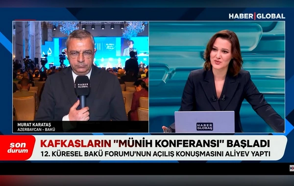 "Haber Global" XII Qlobal Bakı Forumunu Qafqazların "Münxen konfransı" kimi təqdim edib